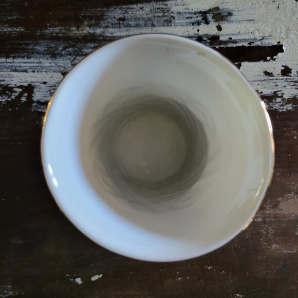 Vtg Stylebuilt Glass With Omolu Gold Tone Bow Base, Hollywood Regency - Picture 6 of 9